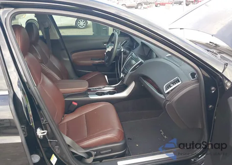 2015 Acura Tlx V6 Tech z USA, uszkodzony, nr VIN 19UUB2F57FA019823